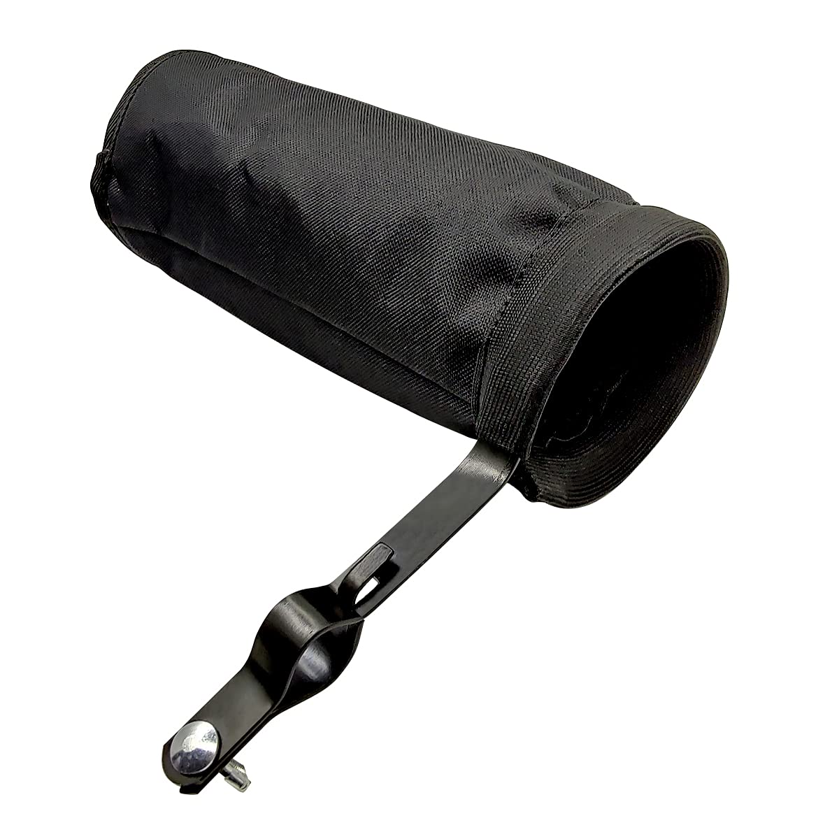 Drumstick Container Bag, Drum Stick Holder Drumstick Nylon Bag for Drum Set Clamp on Stick Holder Bag Container(black)