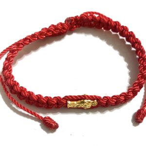 Chavarrieta Red Saint Jude Thaddeus Thread Bracelet Pulsera Roja de hilo de San Judas Tadeo