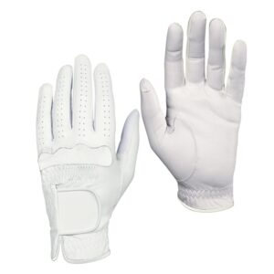 mens all weather full palm cabretta golf gloves (left) (large)