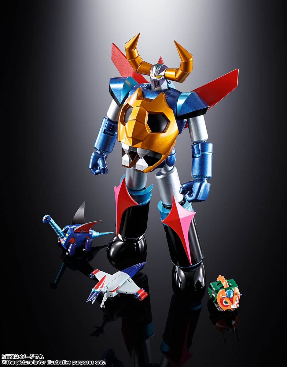 TAMASHII NATIONS - Legend of Daiku-Maryu - GX-100 Gaiking & Daiku Maryu, Bandai Spirits Soul of Chogokin Die-Cast Metal Collectible