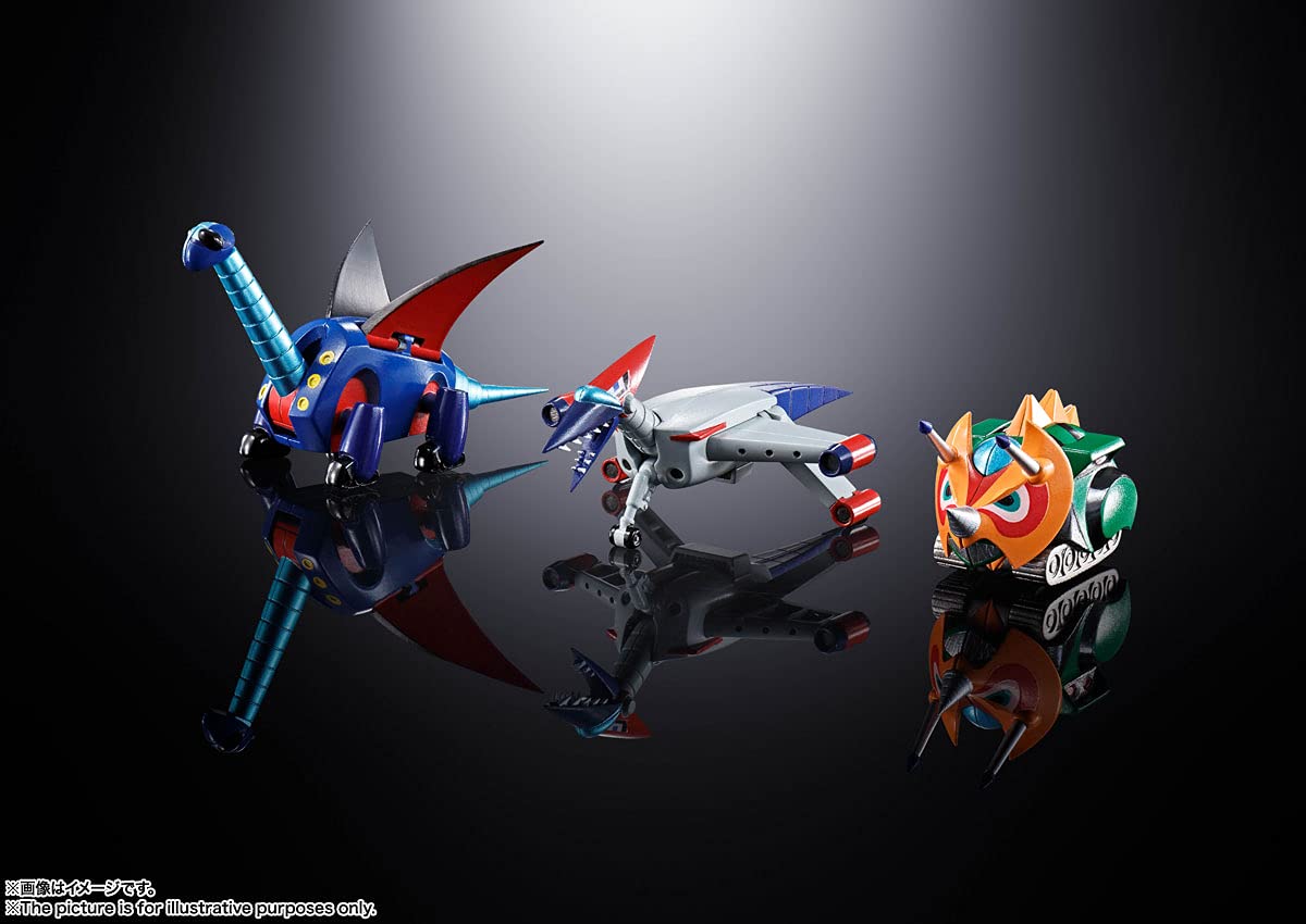 TAMASHII NATIONS - Legend of Daiku-Maryu - GX-100 Gaiking & Daiku Maryu, Bandai Spirits Soul of Chogokin Die-Cast Metal Collectible