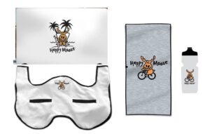 happy moose accessory set for original peloton bike (black trim)