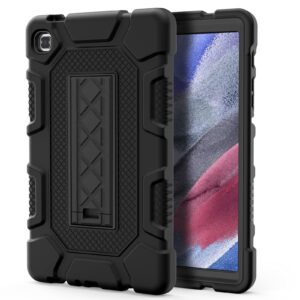 azzsy case for samsung galaxy tab a7 lite 8.7 inch 2021 (sm-t220/t225), slim heavy duty shockproof rugged high impact protective case,black