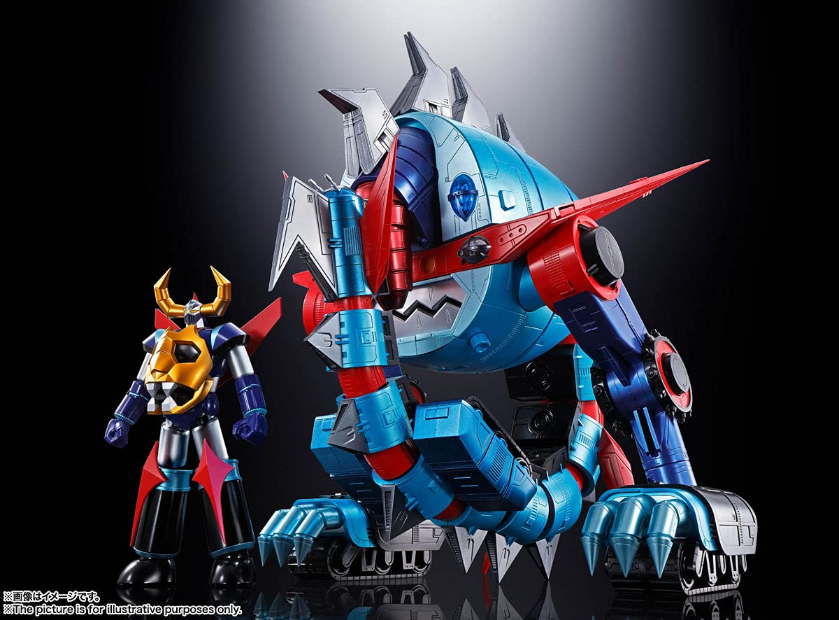 TAMASHII NATIONS - Legend of Daiku-Maryu - GX-100 Gaiking & Daiku Maryu, Bandai Spirits Soul of Chogokin Die-Cast Metal Collectible