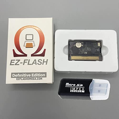 EZ Flash Omega Definitive Edition EZFlash Game Card EZ-Flash for GBA GBA SP DS NDS NDS Lite iDSL IMPEX Source