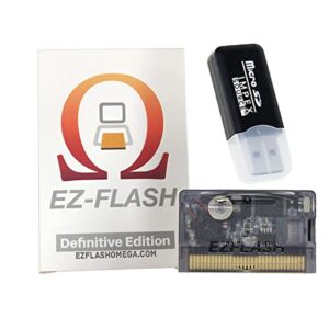 EZ Flash Omega Definitive Edition EZFlash Game Card EZ-Flash for GBA GBA SP DS NDS NDS Lite iDSL IMPEX Source