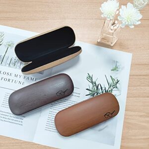 Hard Shell Glasses Case, Eye Glass Carry Case for Men Women, 3 Pack Eyeglass Sunglasses Cases