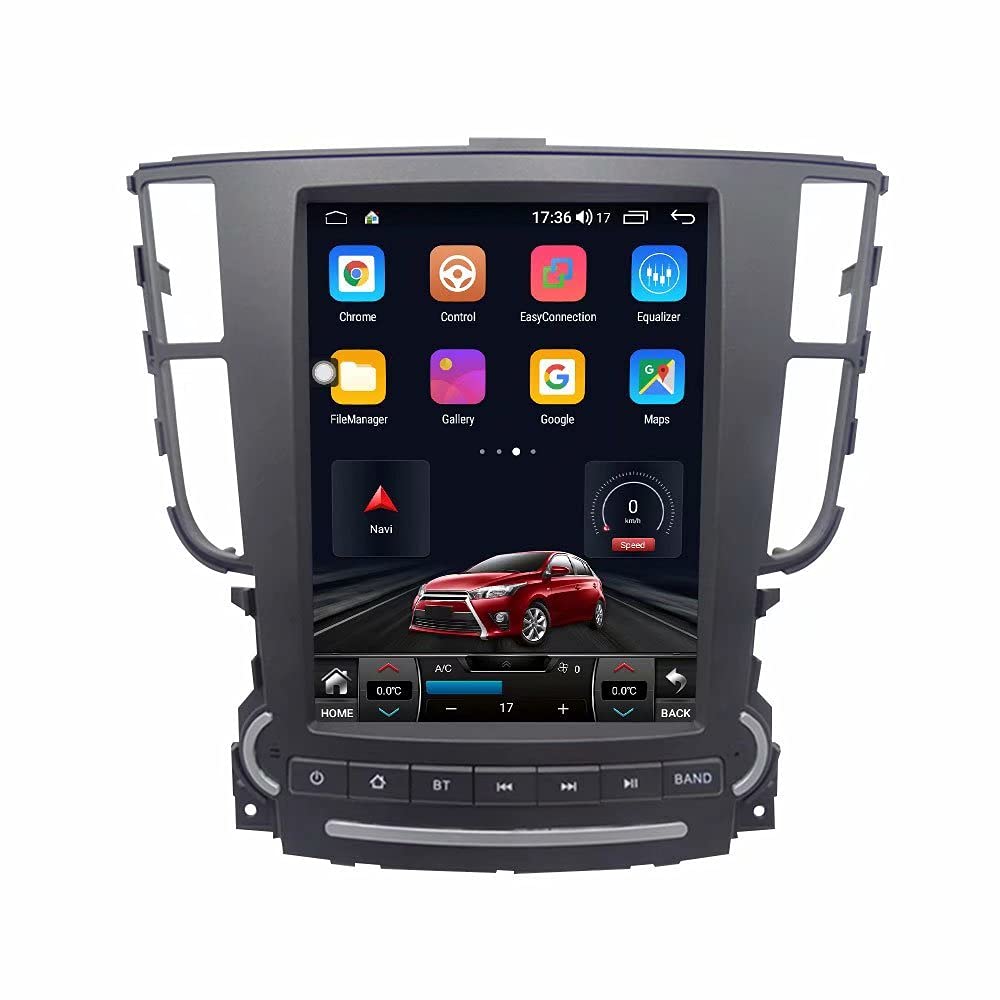 ROADYAKO 10.4Inch Android 10.0 Car GPS Navigation for Acura TL 2004 2005 2006 2007 2008 Auto Stereo Head Unit Radio Center Multimedia WiFi RDS 4G WiFi SWC Audio