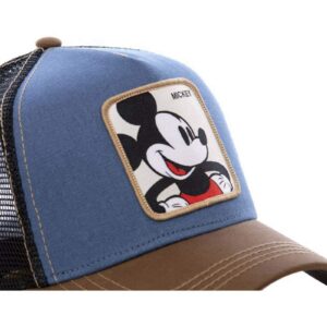 Cartoon Baseball Cap Men Women Hip Hop Dad Mesh Hat Baseball Hat Trucker Cap for Outdoor Sports Hat (Blue)