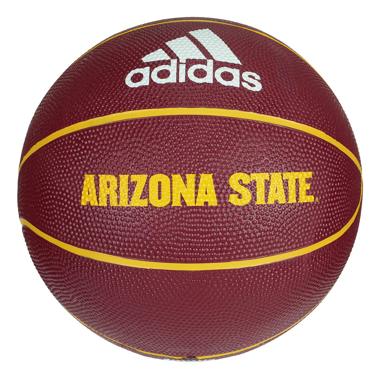 adidas NCAA Arizona State Sun Devils Official Men's Team Logo and Colors Basketball, Size 7