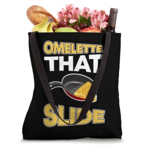 Funny Egg Puns Breakfast Omelette That Slide Breakfast Tote Bag