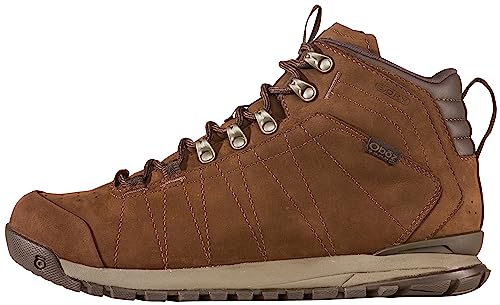 Oboz Bozeman Mid Leather B-DRY Hiking Boot - Men's Dark Earth 12