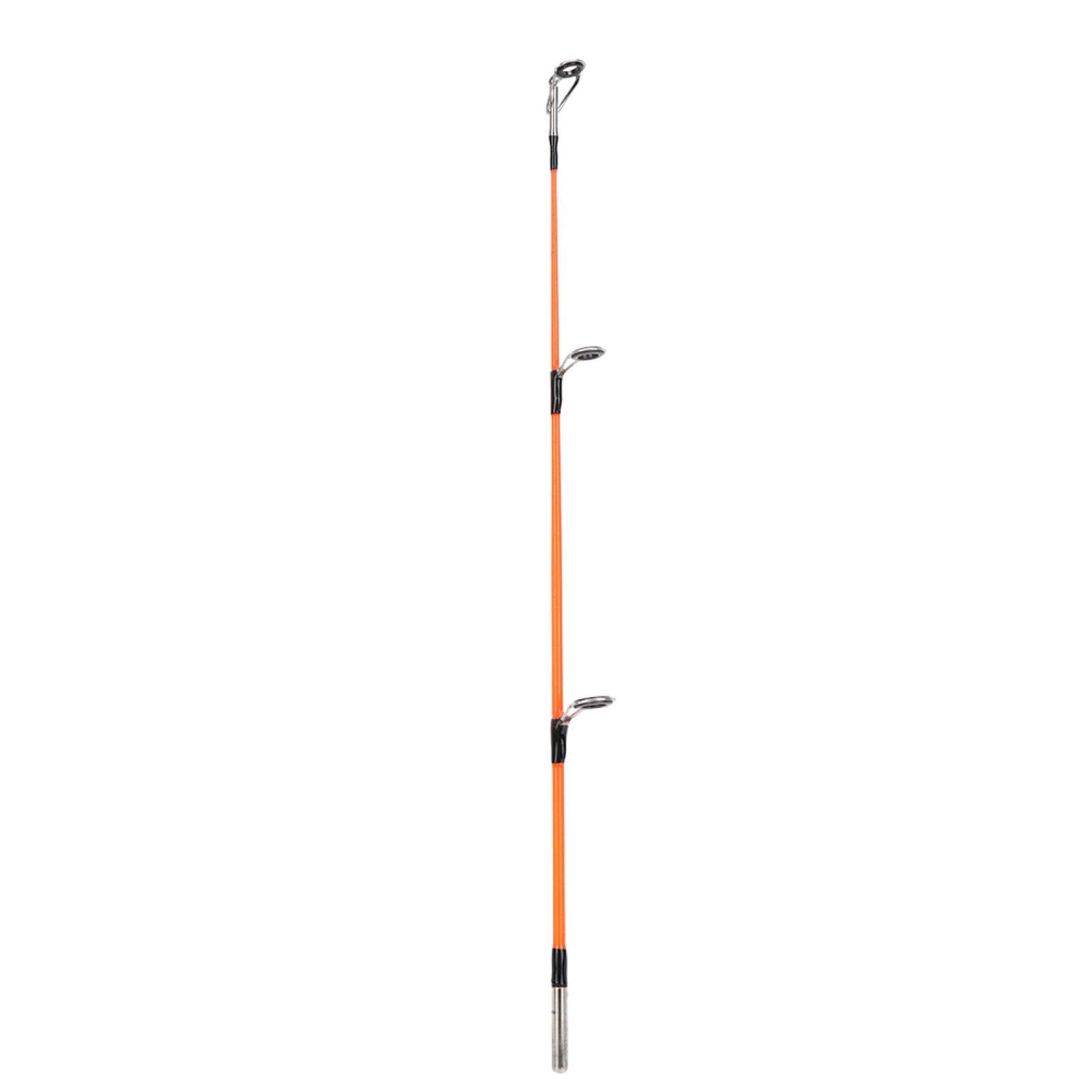 30.5cm/12in Ice Fishing Rod Trout, Telescopic Fishing Rods, Fishing Poles Ugly Stick with 2 Sections for Spinning Fishing Rod