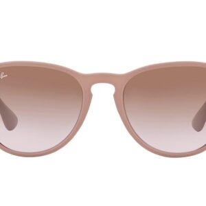 Ray-Ban RB4171 Erika Sunglasses + Vision Group Accessories Bundle (Dark Rubber Sand/Violet Gradient Brown (600068) womens