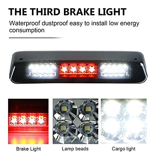 LED Third 3rd Brake Light for 04-08 Ford F150, 07-10 Explorer, 06-08 Lincoln Mark Rear Cargo Lamp High Mount Stop light