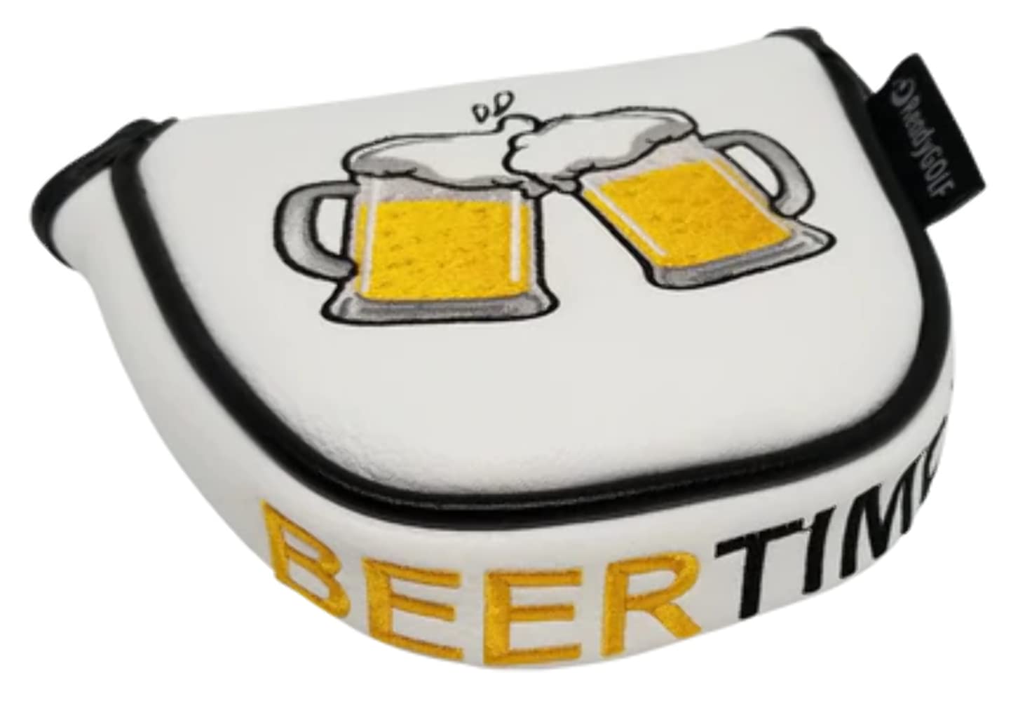 ReadyGOLF Beer Time Embroidered Putter Cover - Mallet