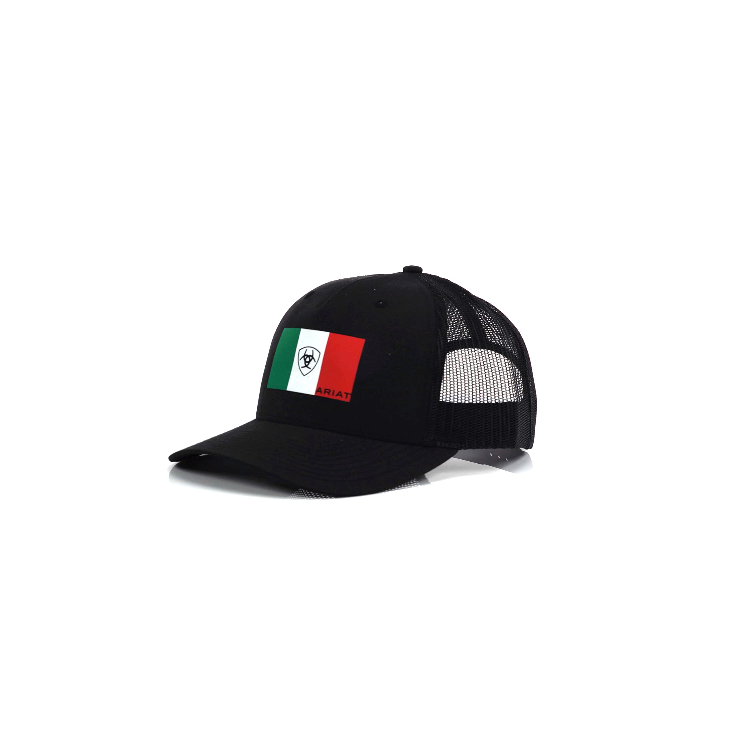 ARIAT Men's Mexico Flag Black Baseball Cap