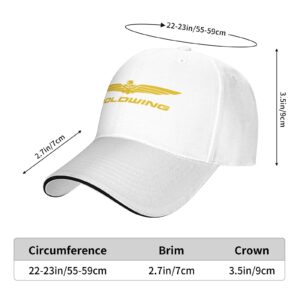 Goldwing Hats Rock Unisex Casquette White