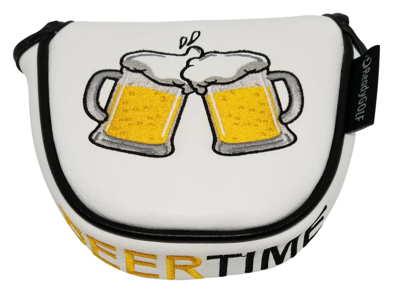 ReadyGOLF Beer Time Embroidered Putter Cover - Mallet