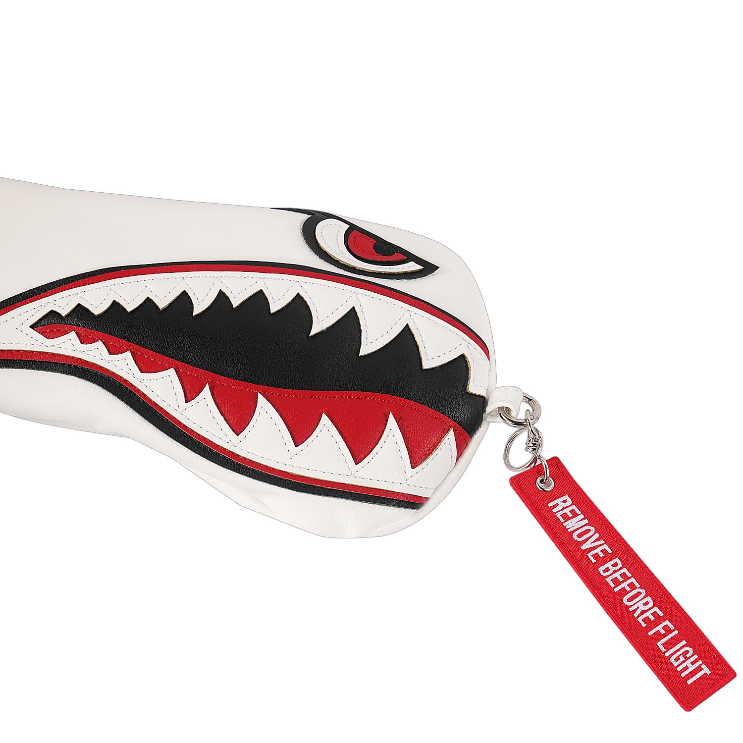 New Flying Tiger Warshark Golf Head Cover for Golf Head Club Available for Driver/Fairway/Hybird Club (Driver Cover)