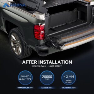 ARANA Tailgate Assist for Ford F250 F350 F450 2017-2024, Slow Drop Tailgate Assist Shock Damper Accessories for F250 F350 F450 Super Duty XL XLT LARIAT King Ranch Platinum Limited