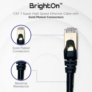 BrightOn 8K HDMI 2.1, Ethernet & USB C Cables Compatible with PS5