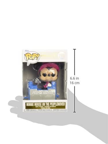 Funko Pop! Disney: Walt Disney World 50th - Minnie Mouse on The People Mover, Multicolor