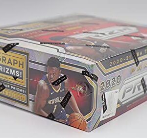 2020/21 Panini Prizm NBA Basketball Retail Box - 24 Packs of 4 Cards Each - 1 Autograph and 12 Prizms Each Box