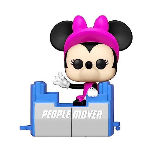 Funko Pop! Disney: Walt Disney World 50th - Minnie Mouse on The People Mover, Multicolor