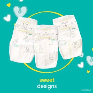 Pampers Swaddlers Diapers, Newborn (Less Than 10 Pounds), 174 Count