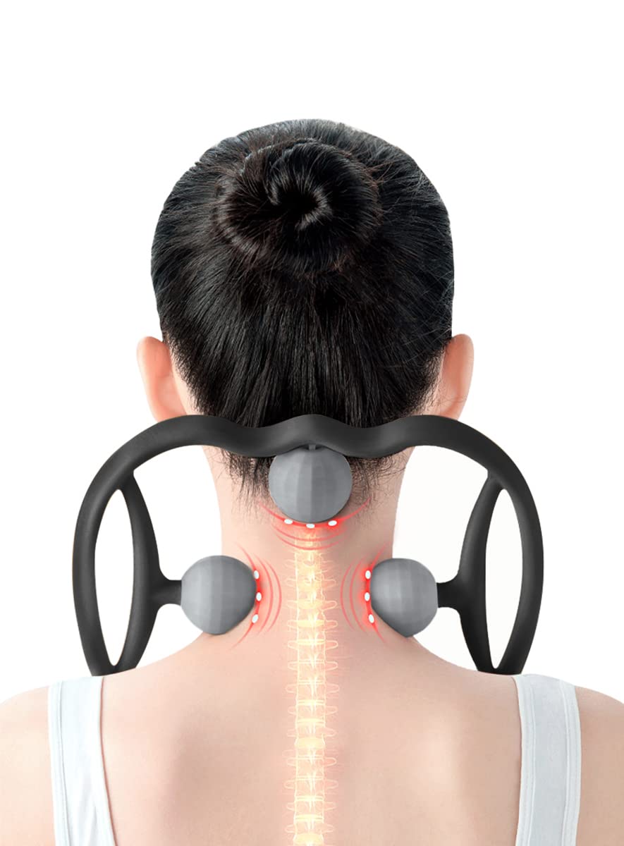 Lyanxinlei Best Self Massager for Your Neck with Multiple Trigger Points for Pain Relief