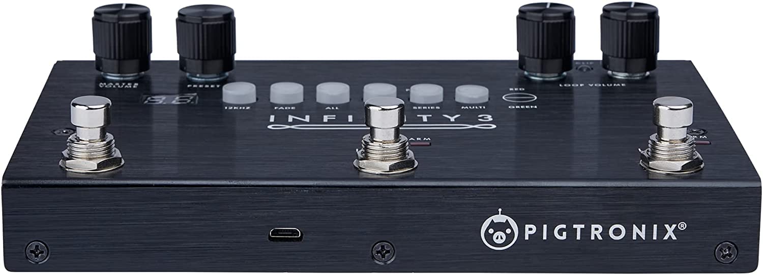 Pigtronix Infinity 3 Hi-Fi Stereo Double Looper Pedal