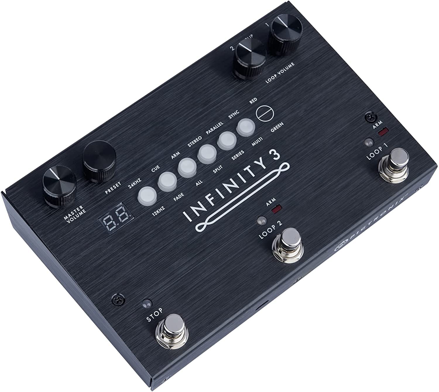 Pigtronix Infinity 3 Hi-Fi Stereo Double Looper Pedal