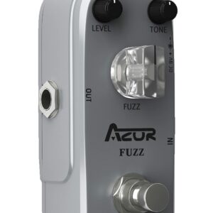 AZOR Fuzz Guitar Effect Pedal with Guitar Dealy Pedal Vintage Analog Delay Guitar Effect Pedal True Bypass