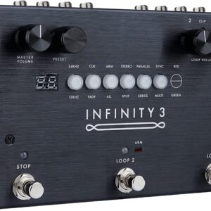 Pigtronix Infinity 3 Hi-Fi Stereo Double Looper Pedal