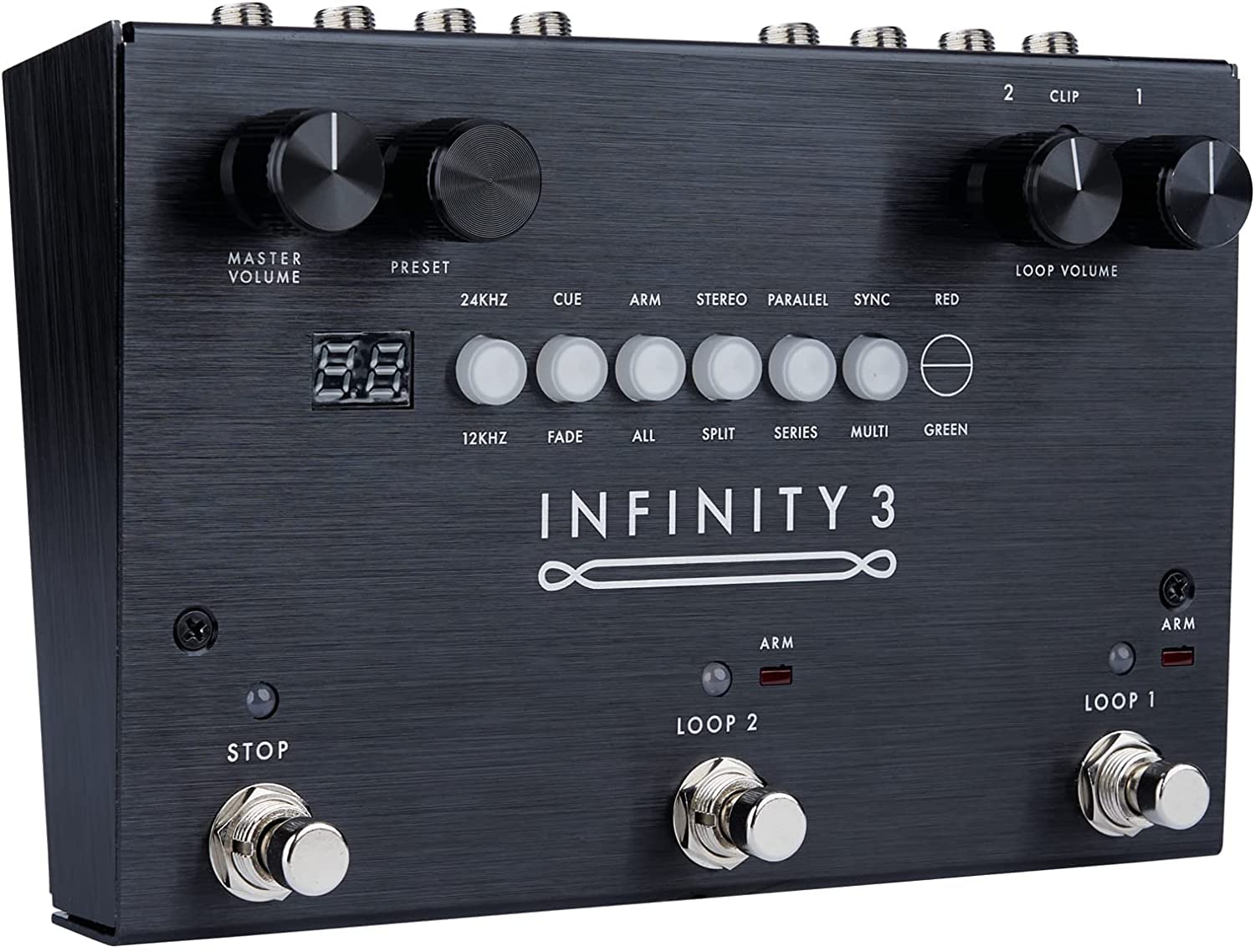 Pigtronix Infinity 3 Hi-Fi Stereo Double Looper Pedal