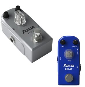 azor fuzz guitar effect pedal with guitar dealy pedal vintage analog delay guitar effect pedal true bypass