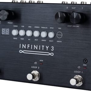 Pigtronix Infinity 3 Hi-Fi Stereo Double Looper Pedal