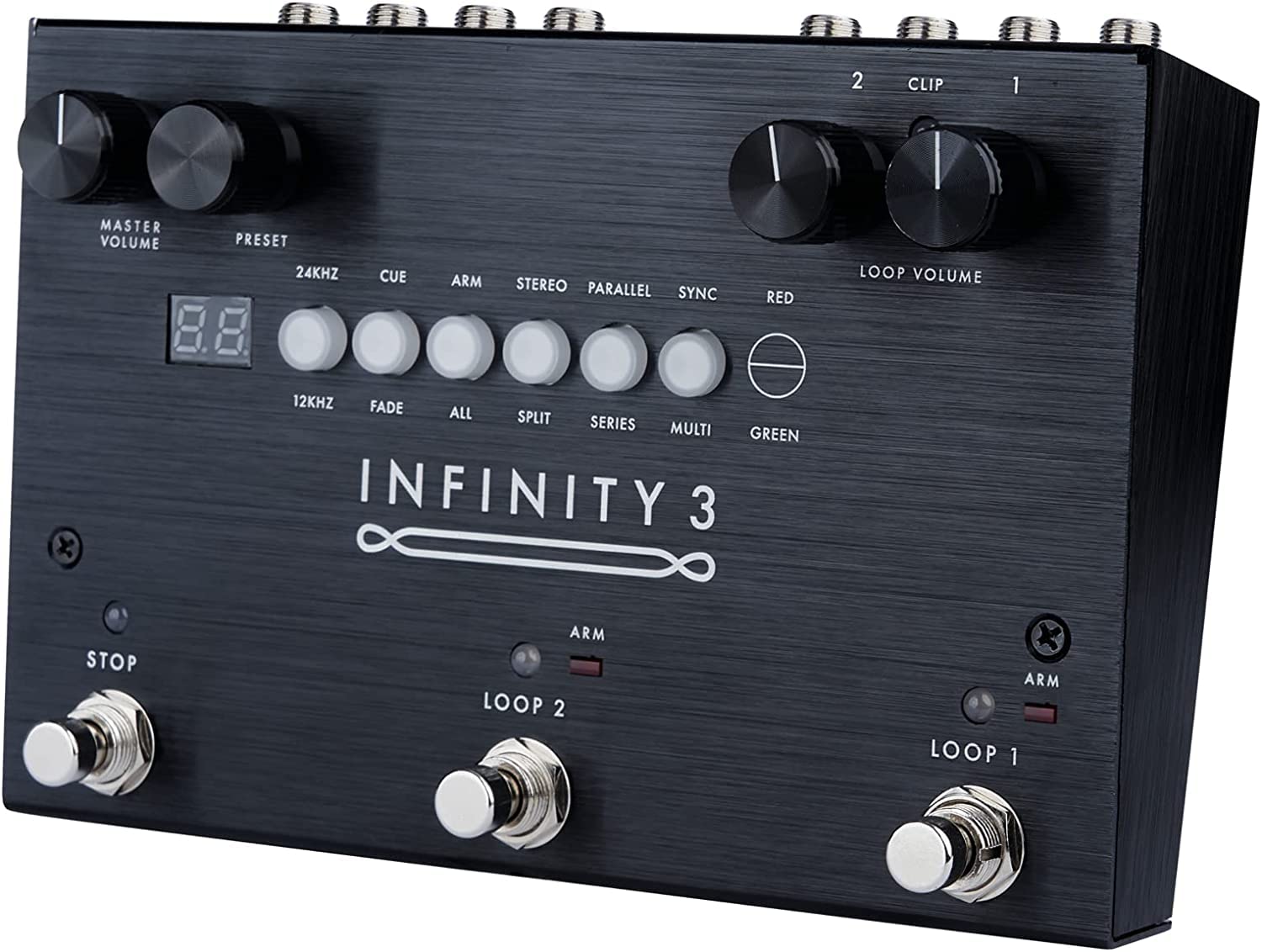 Pigtronix Infinity 3 Hi-Fi Stereo Double Looper Pedal