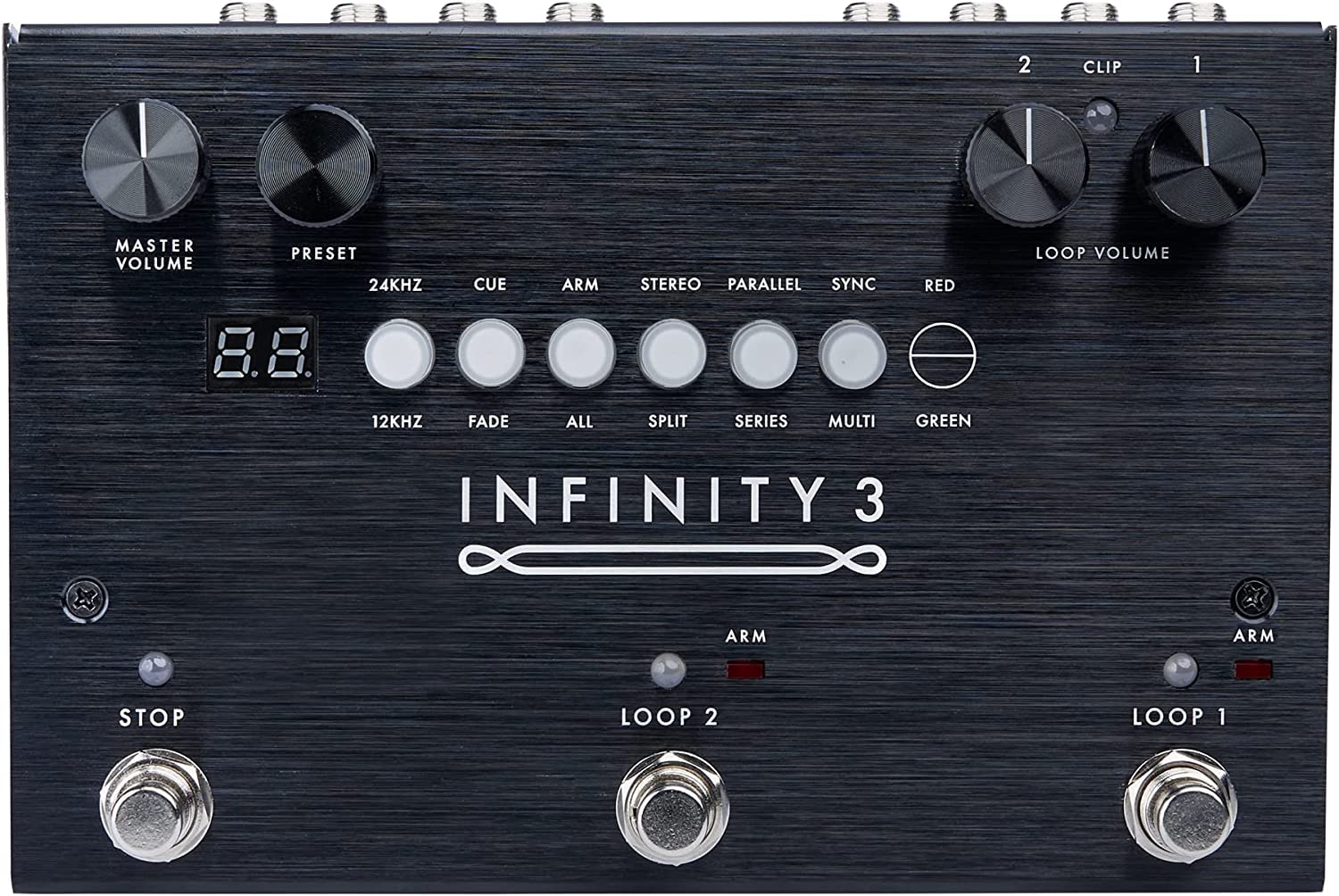 Pigtronix Infinity 3 Hi-Fi Stereo Double Looper Pedal