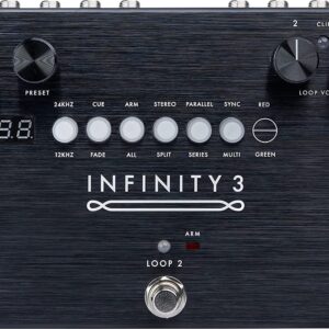 Pigtronix Infinity 3 Hi-Fi Stereo Double Looper Pedal