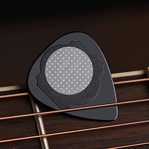 Birllaid Grips for Guitar Picks, Guitar Pick Grips Help You Hold Guitar Picks Tightly, Self Adhesive 30Grips