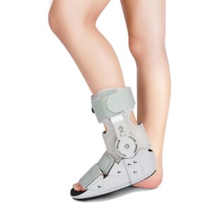 Walker Fracture Orthopedic ​Boot Short Toe Foot Ankle Injuries Fractures Sprains and Injuries Sprains Brace Direct Protection Healing Boot for Toe Medical Orthopedic Walker Boot,Middle