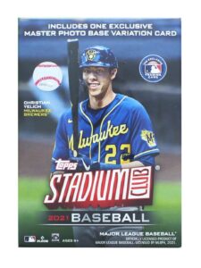 2021 topps stadium club baseball blaster box 41 cards