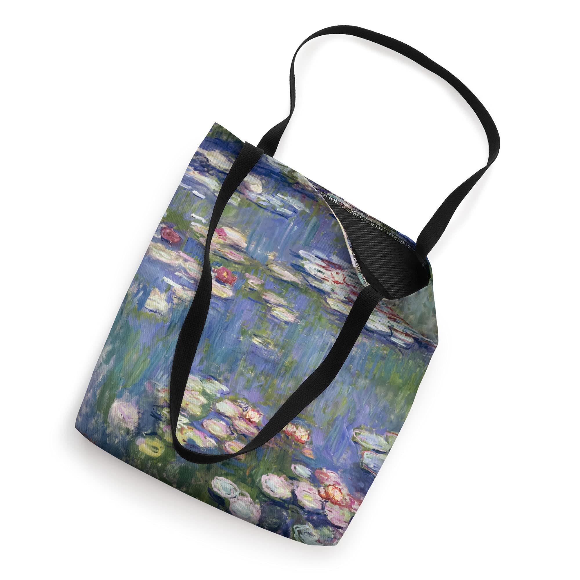 Monet's Water Lilies Modern Art Impressionism Painting Cover Tote Bag