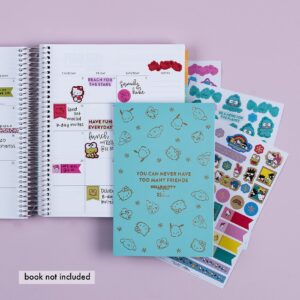 Sticker Book - Hello Kitty and Friends. Cute Colorful Designs Perfect for Collecting, Color-Coding, and Organizing. 12 Pages of 416 Stickers Total by Erin Condren.