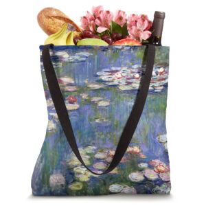 Monet's Water Lilies Modern Art Impressionism Painting Cover Tote Bag