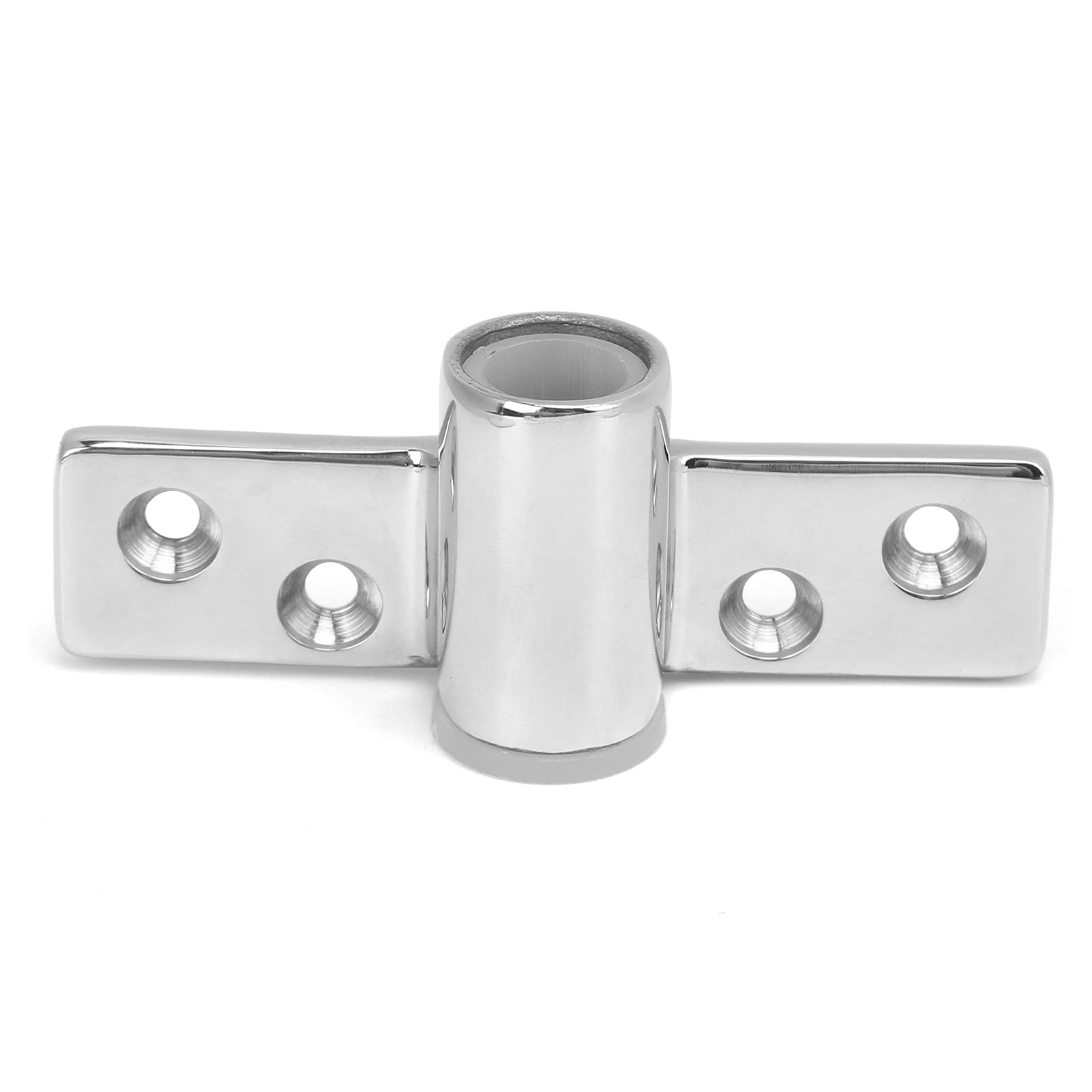 Oarlock Sockets Pair Marine Oarlock Bracket 316 Stainless Steel Side Mounted Mirror Polish Finish for 1/2in Shank Oar Lock Holder Boat Accessories