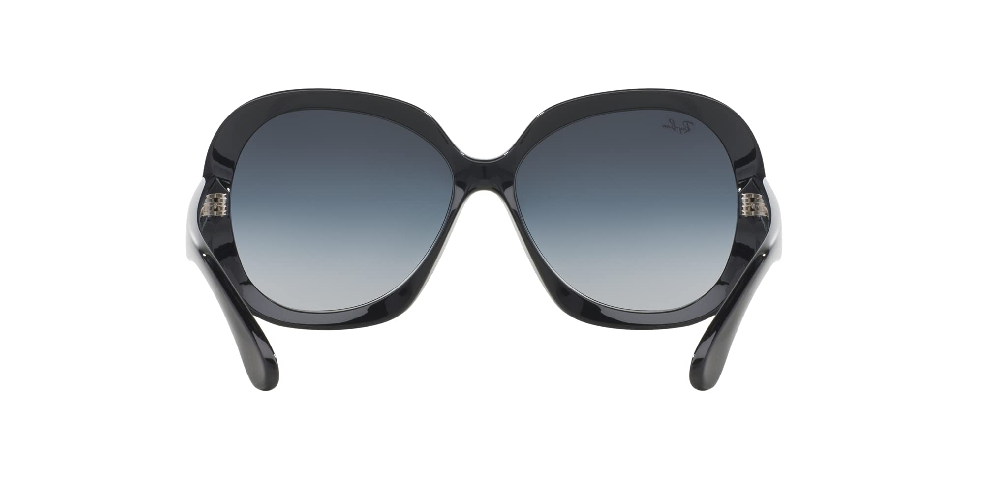 Ray-Ban RB4098 Jackie Ohh II Sunglasses + Vision Group Accessories Bundle (Black/Light Grey Gradient Dark Grey (601/8G)