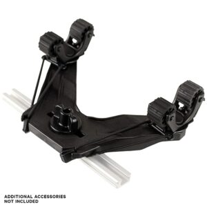 YakAttack DoubleHeader with Dual RotoGrip Paddle Holders - Black